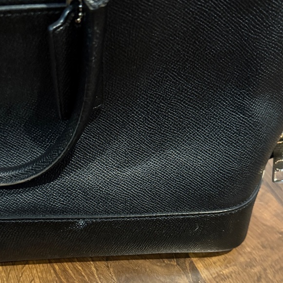 Black Coach Sierra Satchel Handbag - Picture 7 of 16